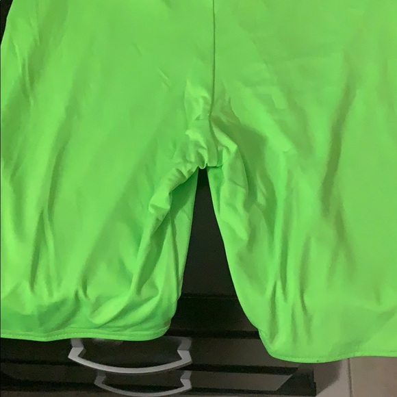 Neon Green Biker Shorts - Picture 2 of 2